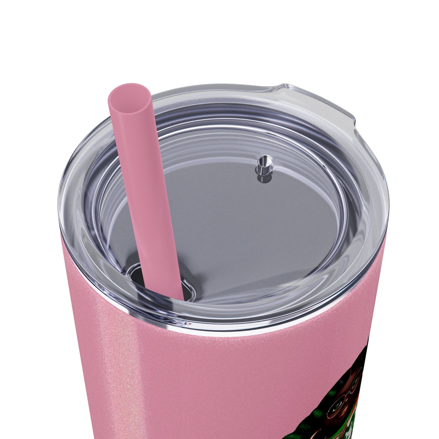 FAMU Boo Skinny Tumbler with Straw, 20oz