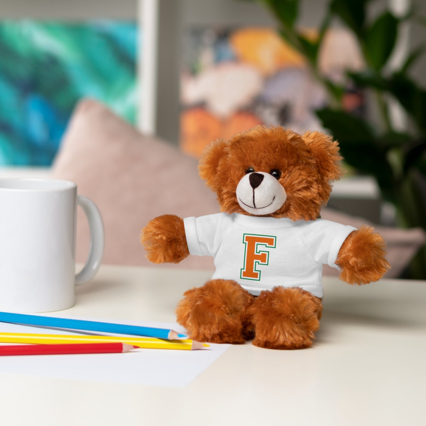 FAMU Little Rattlers "F" Bear