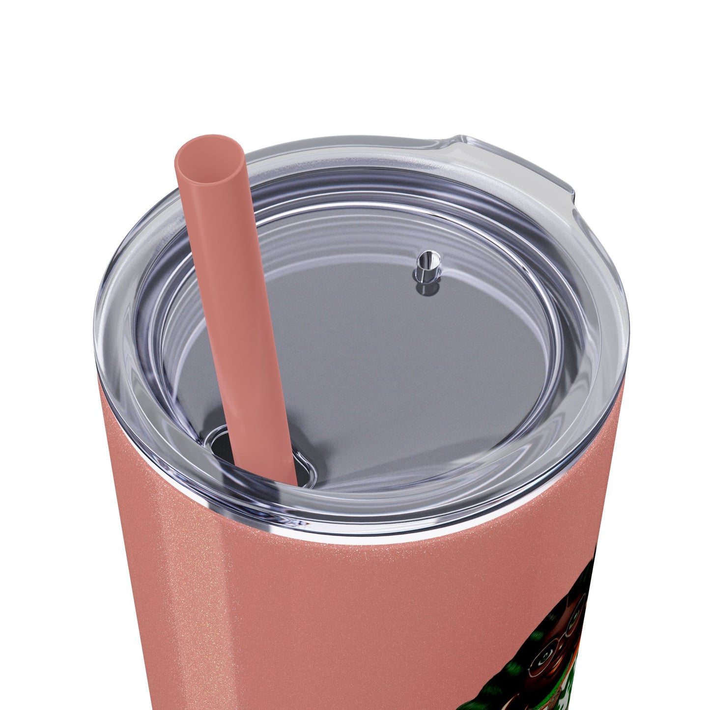 FAMU Boo Skinny Tumbler with Straw, 20oz