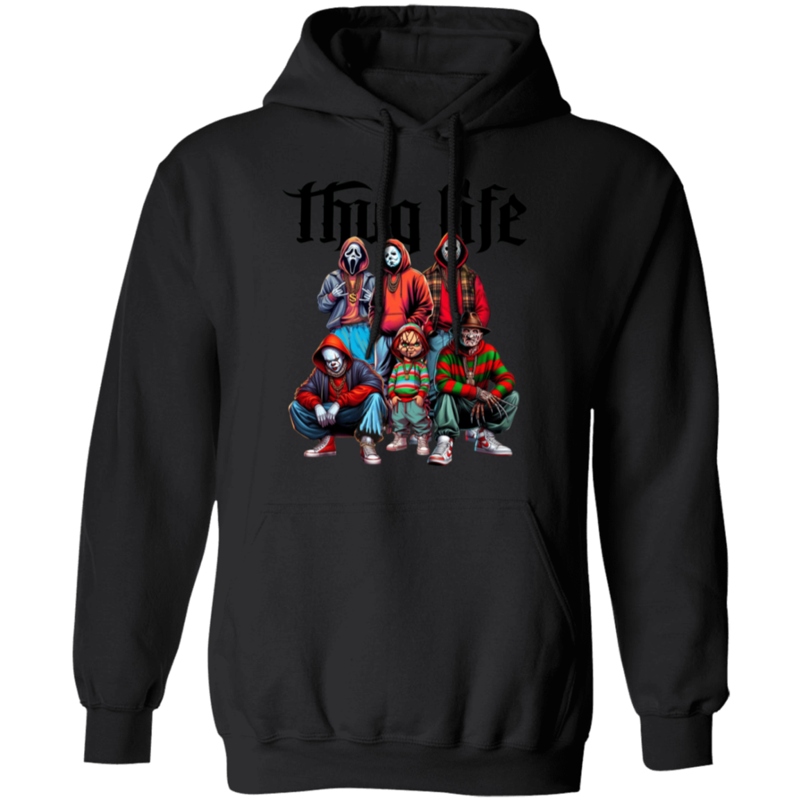 Thug Life Halloween Hoodies