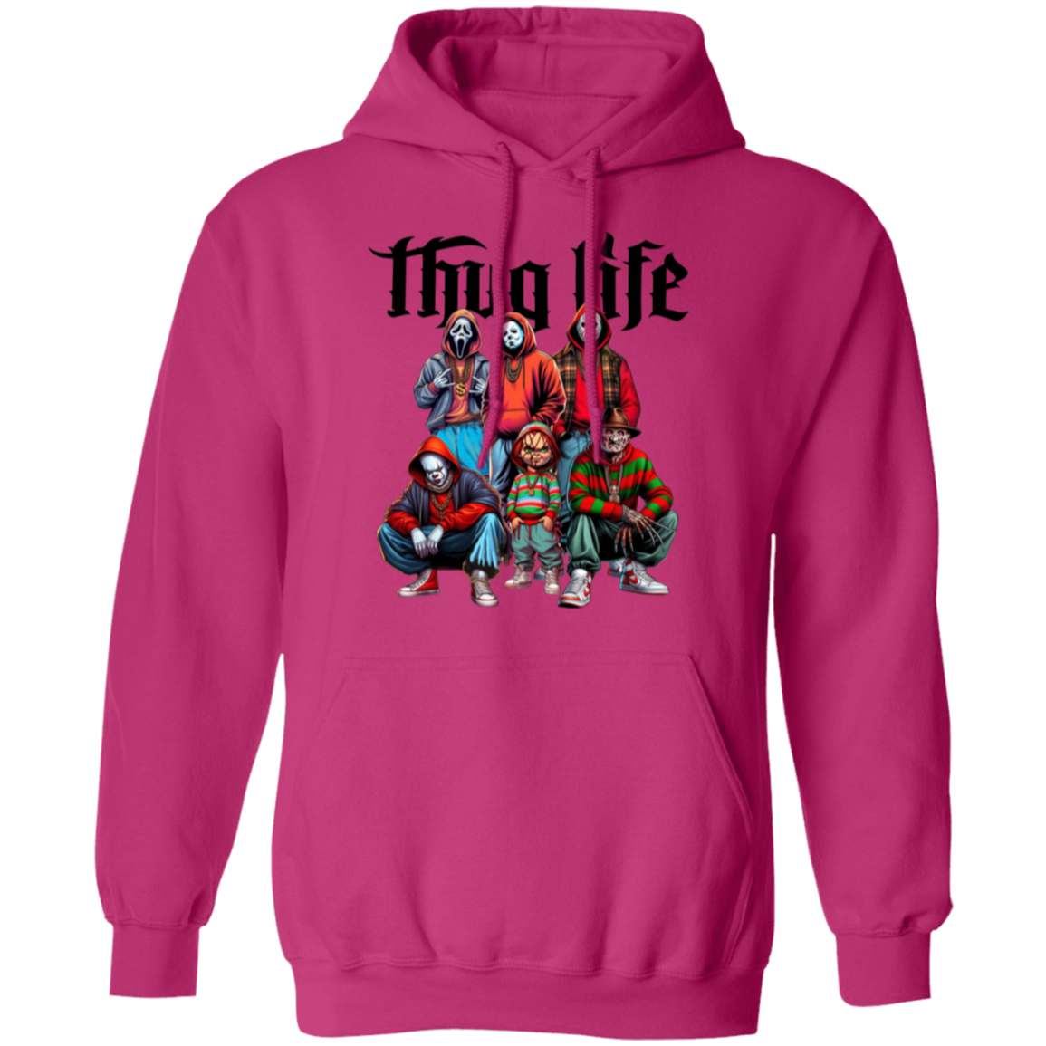 Thug Life Halloween Hoodies