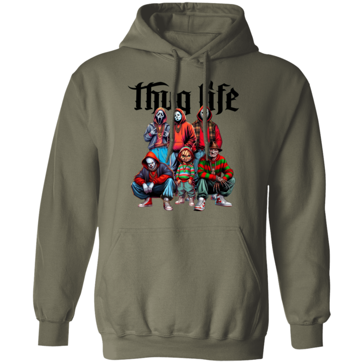 Thug Life Halloween Hoodies