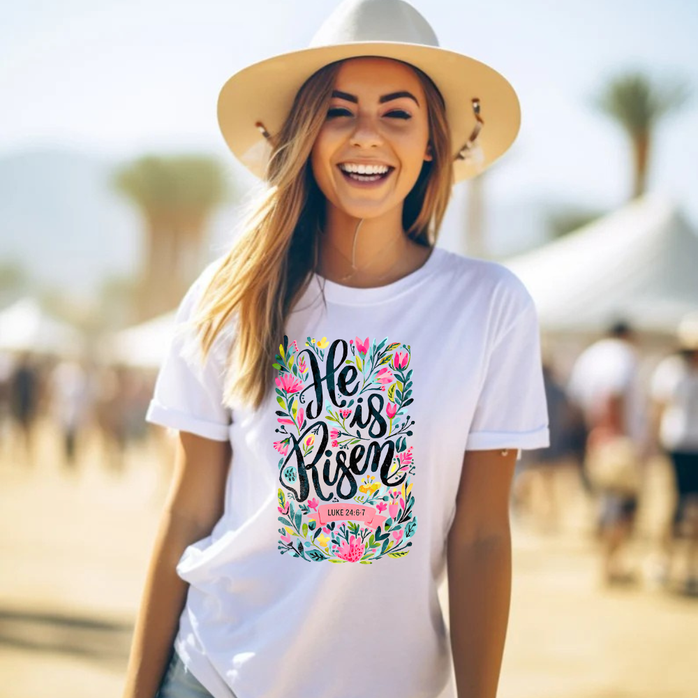 He Is Risen T Shirt| LS T Shirt| Sweatshirt