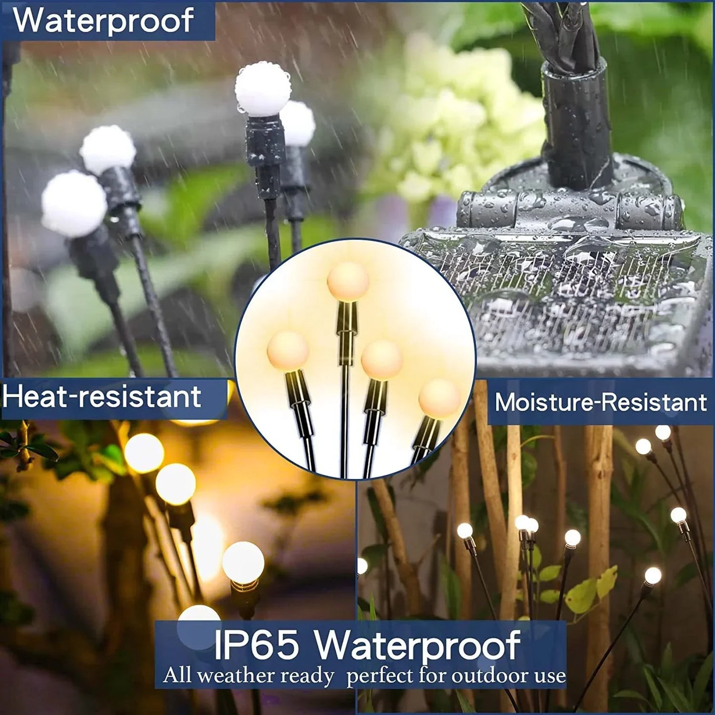 2025 FancyFirefly Solar Garden Lights