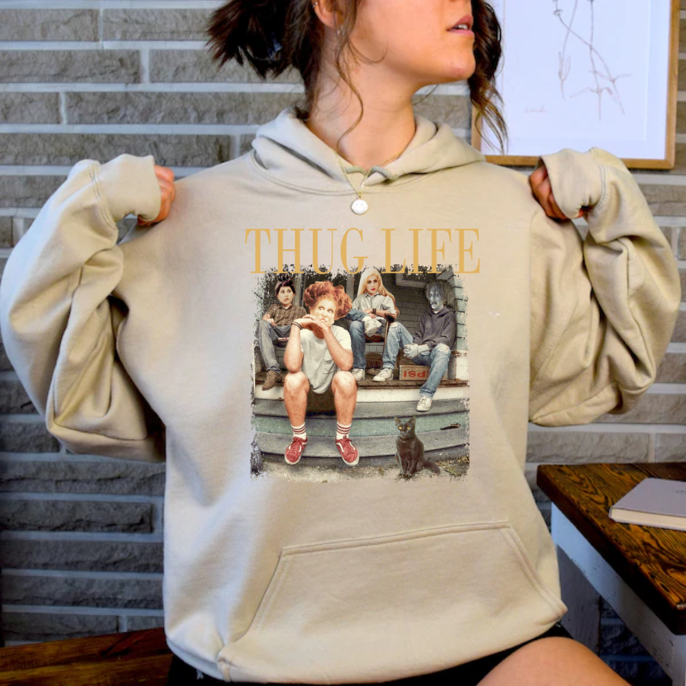 Thug Life Halloween Hoodies