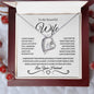 To My Beautiful Wife | Forever Love Necklace | WB