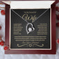 To My Beautiful Wife | Forever Love Necklace | BG