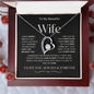 To My Beautiful Wife | Forever Love Necklace | BW2