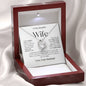To My Beautiful Wife | Forever Love Necklace | WB2