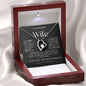 To My Beautiful Wife | Forever Love Necklace | BW2