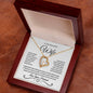 To My Beautiful Wife | Forever Love Necklace | WB