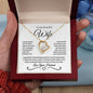 To My Beautiful Wife | Forever Love Necklace | WB