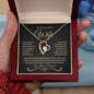 To My Beautiful Wife | Forever Love Necklace | BG