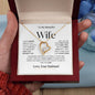 To My Beautiful Wife | Forever Love Necklace | WB2