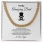 Happy Fathers Day | Cuban Link Chain | FDWB