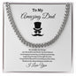 Happy Fathers Day | Cuban Link Chain | FDWB