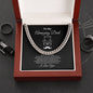 Happy Fathers Day | Cuban Link Chain | FDBW