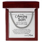 To My Amazing Son| Cuban Link Chain