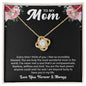 Happy Mother's Day! | Love Knot Necklace | Mother's Day Gift