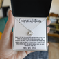 Congratulations Necklace | Love Knot