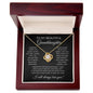 To My Granddaughter | Love Knot Necklace | SH