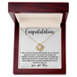 Congratulations Necklace | Love Knot
