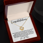 Congratulations Necklace | Love Knot
