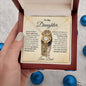 To My Daughter | This Old Lion | Love Knot Necklace