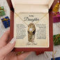 To My Daughter | This Old Lion | Love Knot Necklace