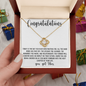 Congratulations Necklace | Love Knot