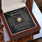 To My Granddaughter | Love Knot Necklace | SH