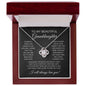 To My Granddaughter | Love Knot Necklace | SH