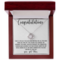 Congratulations Necklace | Love Knot
