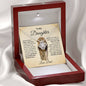 To My Daughter | This Old Lion | Love Knot Necklace