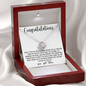 Congratulations Necklace | Love Knot