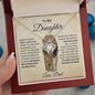 To My Daughter | This Old Lion | Love Knot Necklace