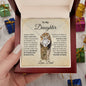 To My Daughter | This Old Lion | Love Knot Necklace