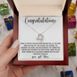 Congratulations Necklace | Love Knot