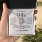 To My Beautiful Wife | Forever Love Necklace | WB2