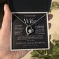 To My Beautiful Wife | Forever Love Necklace | BW2