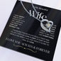 To My Beautiful Wife | Forever Love Necklace | BW2