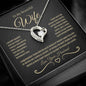 To My Beautiful Wife | Forever Love Necklace | BG