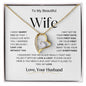 To My Beautiful Wife | Forever Love Necklace | WB2