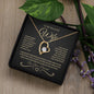 To My Beautiful Wife | Forever Love Necklace | BG