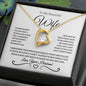 To My Beautiful Wife | Forever Love Necklace | WB