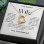 To My Beautiful Wife | Forever Love Necklace | WB2