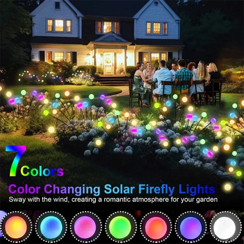 2025 FancyFirefly Solar Garden Lights