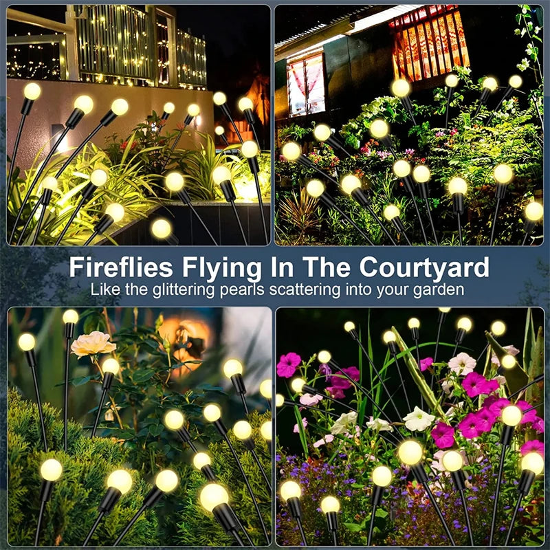 2025 FancyFirefly Solar Garden Lights